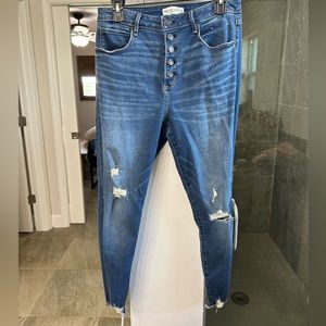 Abercrombie Super Skinny High Rise Jeans